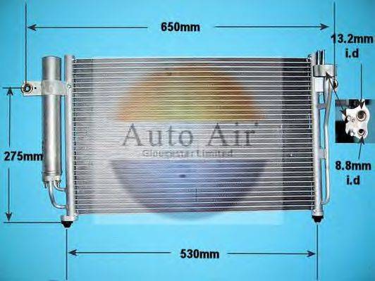 AUTO AIR GLOUCESTER 161056 Конденсатор, кондиціонер