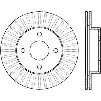 JURID 562426JC гальмівний диск