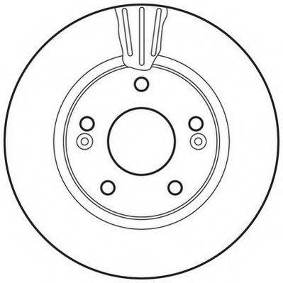 JURID 562789JC гальмівний диск