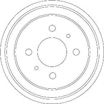 JURID 329044J Гальмівний барабан