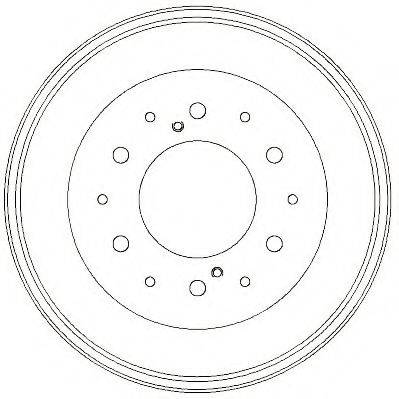 JURID 329271J Гальмівний барабан