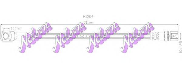 BROVEX-NELSON H1084 Гальмівний шланг