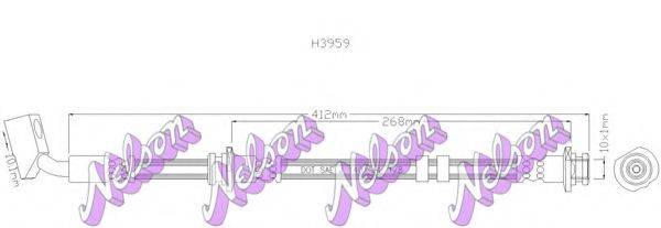 BROVEX-NELSON H3959 Гальмівний шланг