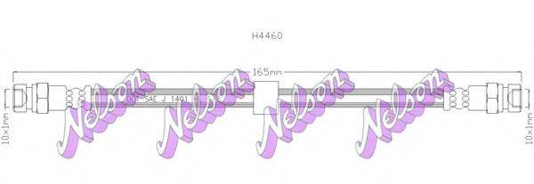 BROVEX-NELSON H4460 Гальмівний шланг