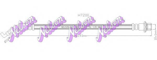 BROVEX-NELSON H7200 Гальмівний шланг