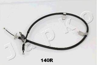 JAPKO 131140R Трос, стоянкова гальмівна система