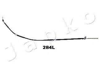 JAPKO 131284L Трос, стоянкова гальмівна система