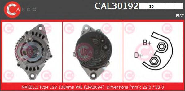 CASCO CAL30192GS Генератор