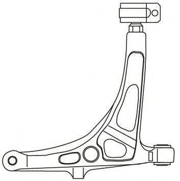 FRAP 1761 Важіль незалежної підвіски колеса, підвіска колеса