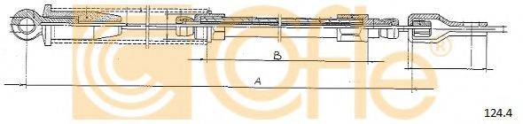 COFLE 1244 Тросик стартера