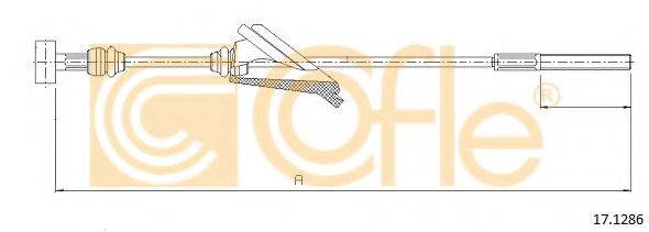 COFLE 171286 Трос, стоянкова гальмівна система