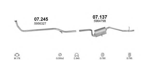 POLMO POLMO01368 Система випуску ОГ