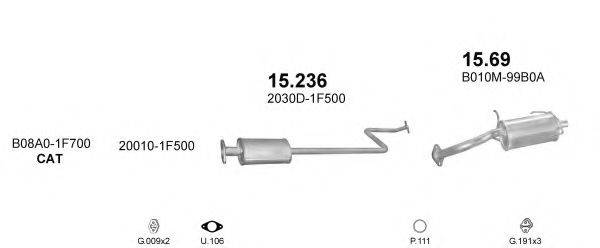 POLMO POLMO90049 Система випуску ОГ