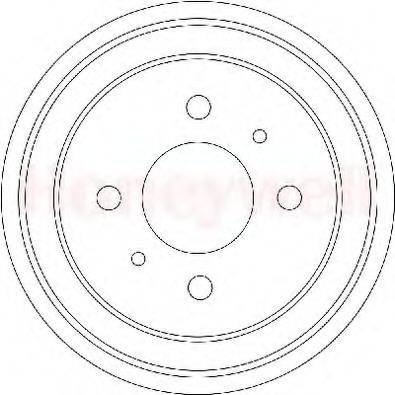 BENDIX 329044B Гальмівний барабан
