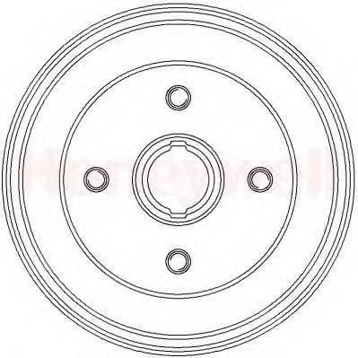 BENDIX 329330B Гальмівний барабан