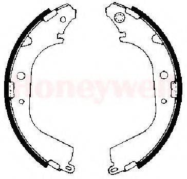 BENDIX 361538B Комплект гальмівних колодок