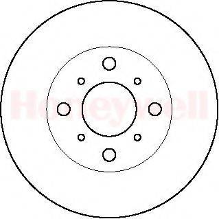 BENDIX 561028B гальмівний диск