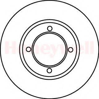 BENDIX 561060B гальмівний диск