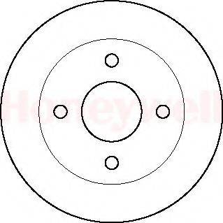 BENDIX 561355B гальмівний диск