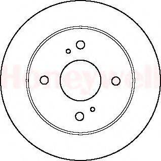 BENDIX 561515B гальмівний диск