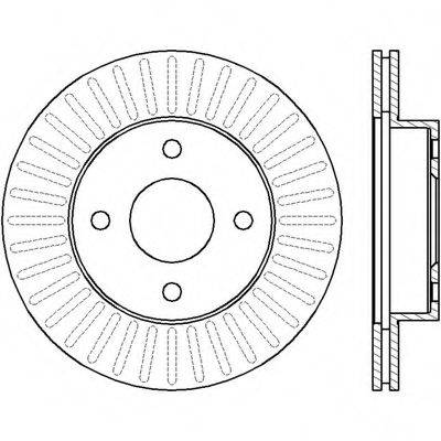 BENDIX 562426B гальмівний диск