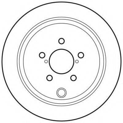 BENDIX 562660BC гальмівний диск