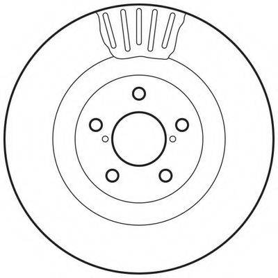BENDIX 562677BC гальмівний диск