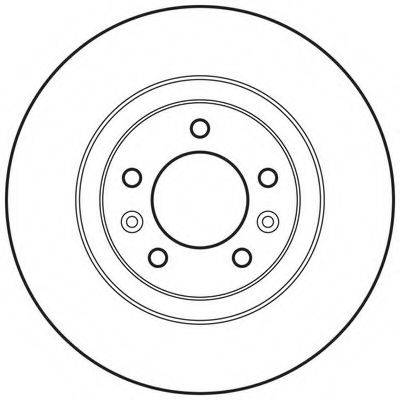 BENDIX 562762BC гальмівний диск