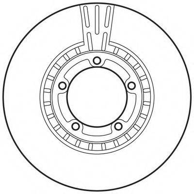 BENDIX 562768BC гальмівний диск