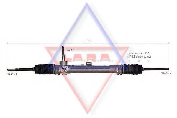 LA.R.A. 190037 Рульовий механізм