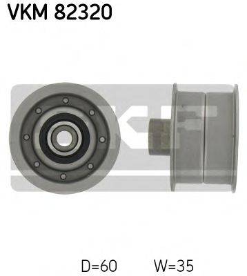 SKF VKM82320 Паразитний / Ведучий ролик, зубчастий ремінь