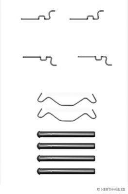 HERTH+BUSS JAKOPARTS J3662033 Комплектуючі, колодки дискового гальма