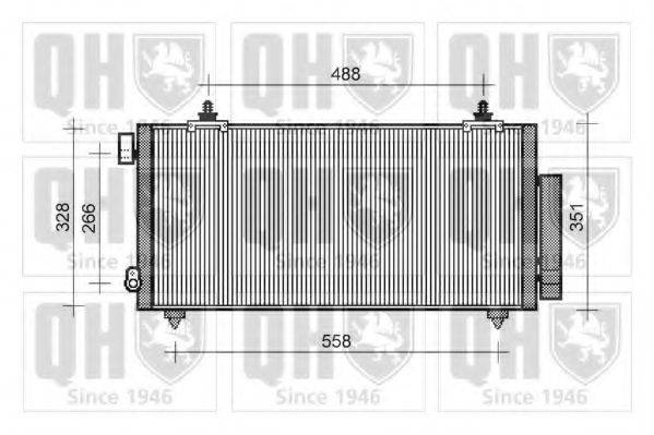QUINTON HAZELL QCN479 Конденсатор, кондиціонер