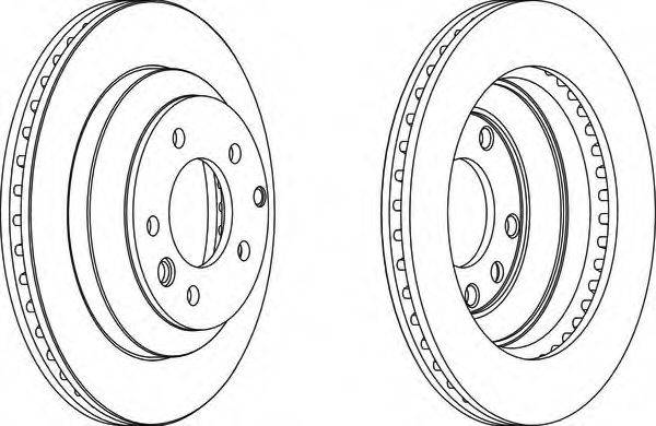 FERODO DDF1580C1 гальмівний диск