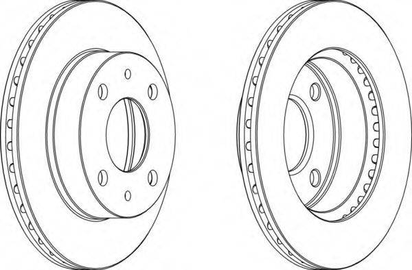 FERODO DDF18581 гальмівний диск