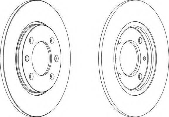 FERODO DDF2631 гальмівний диск