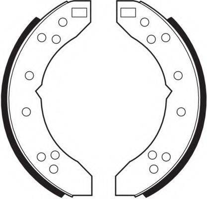 FERODO FSB346 Комплект гальмівних колодок
