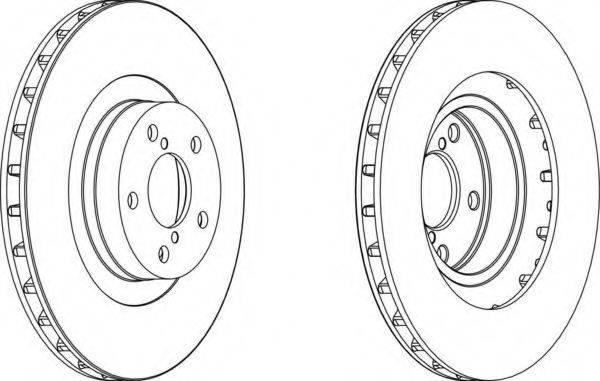 FERODO DDF1175 гальмівний диск