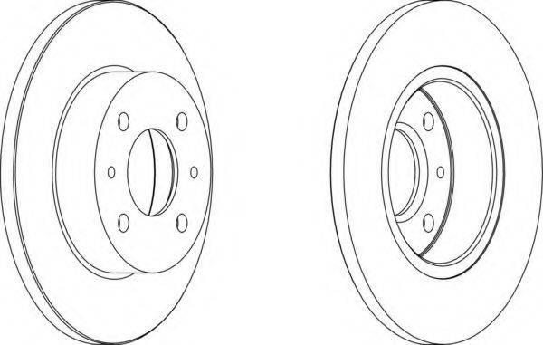 FERODO DDF133 гальмівний диск