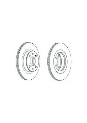 FERODO DDF1792C гальмівний диск