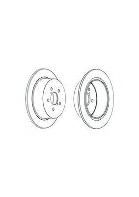 FERODO DDF1903C гальмівний диск