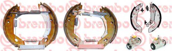 BREMBO K61036 Комплект гальмівних колодок