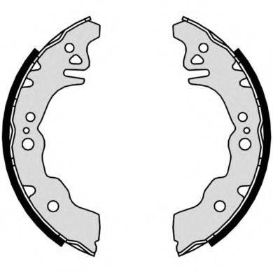 BREMBO S16515 Комплект гальмівних колодок