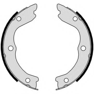 BREMBO S56543 Комплект гальмівних колодок, стоянкова гальмівна система