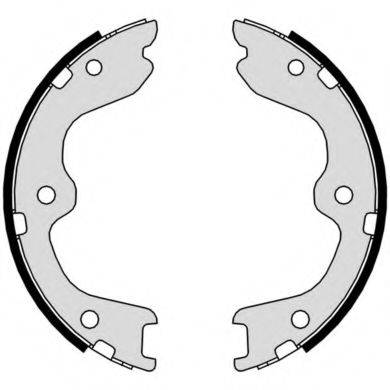 BREMBO S56544 Комплект гальмівних колодок, стоянкова гальмівна система