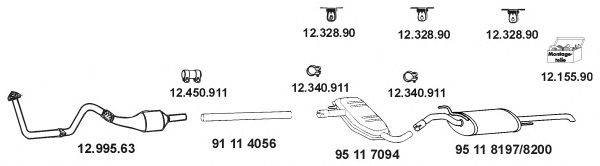 EBERSPACHER 12992 Система випуску ОГ