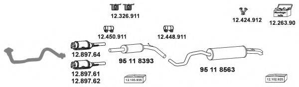 EBERSPACHER 12009 Система випуску ОГ