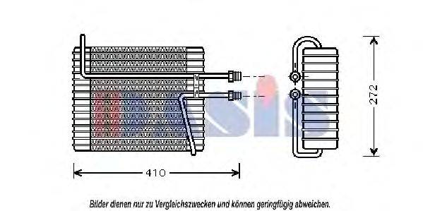 AKS DASIS 820227N Випарник, кондиціонер