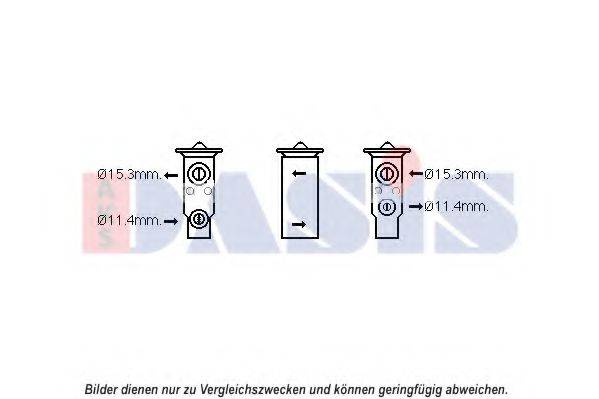 AKS DASIS 840253N Розширювальний клапан, кондиціонер