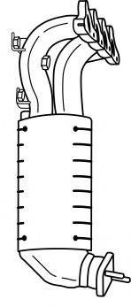 AKS DASIS SG24125 Каталізатор
